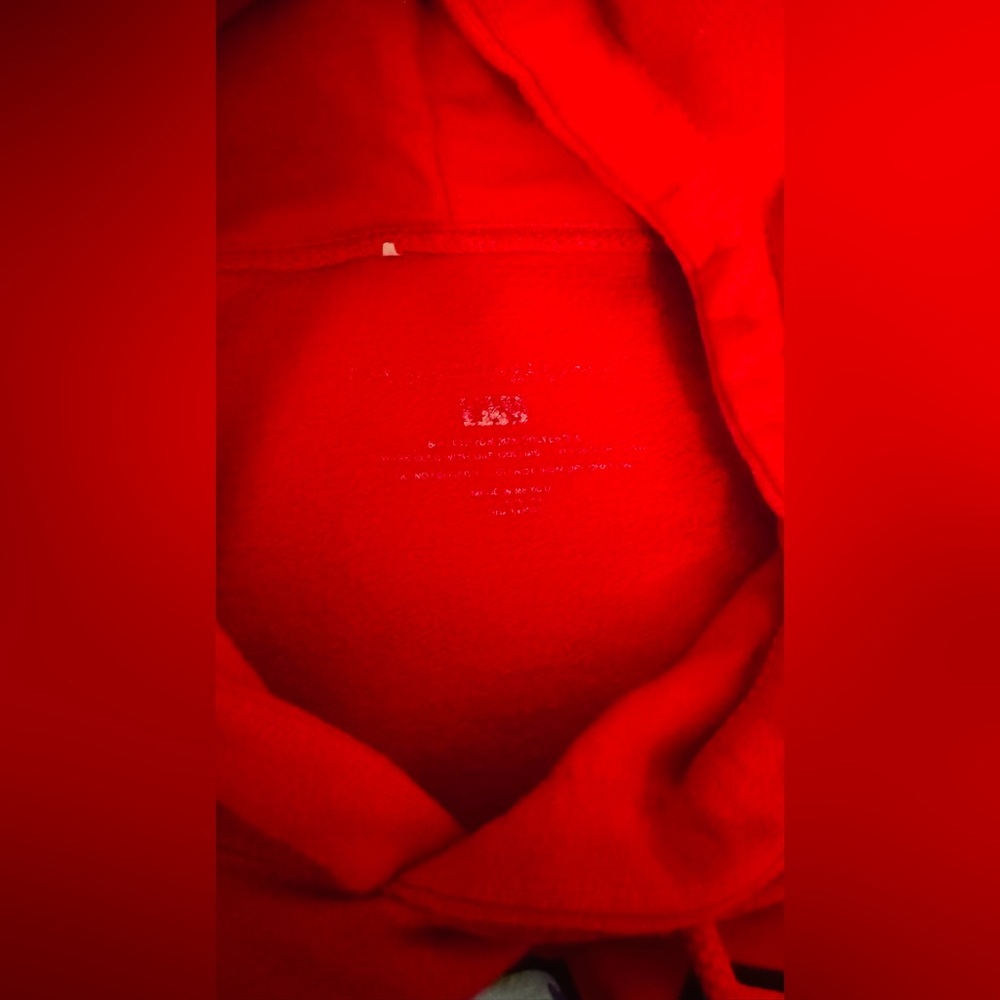 Fashion Nova Red Building My Legacy Hoodie, Size XL - Picture 16 of 16